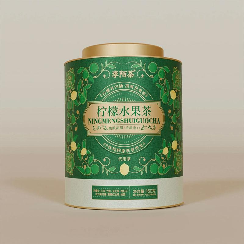 Lemon Fruity Tea Ball With RichAroma And Lemon 100g/tin One Tea BallCan Make 202oz Of Tea With LemonRed Dates,Bamboo Cane, FlG, - Image 3