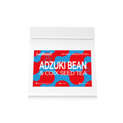 Red Bean Coix Seed Tea ADZUKI BEAN& COIX SEED TEA Tea Bags, 10 Count 10g/bags