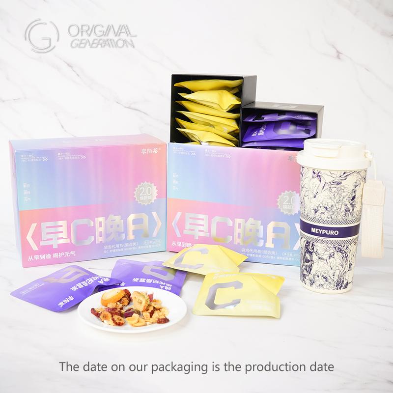 Day & Night Tea Morning VC Night VA Healthy Flower Fruit Tea - Image 8