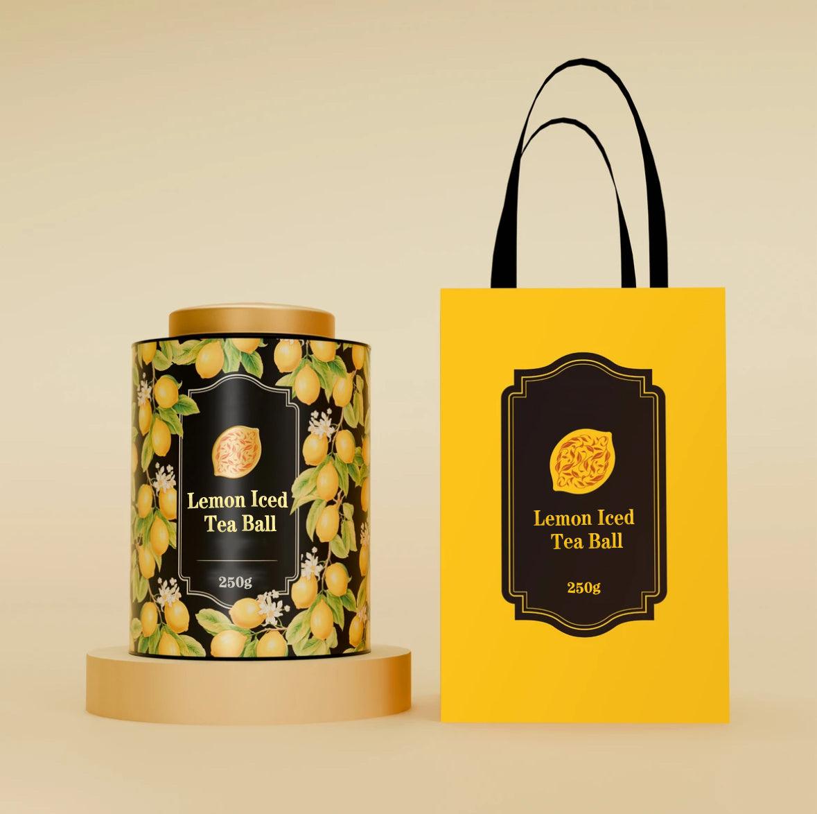 Ice Lemon Tea Ball 250g High Quality Black Tea One Tea Ball Can Make 200oz Ice Lemon Tea - Image 4
