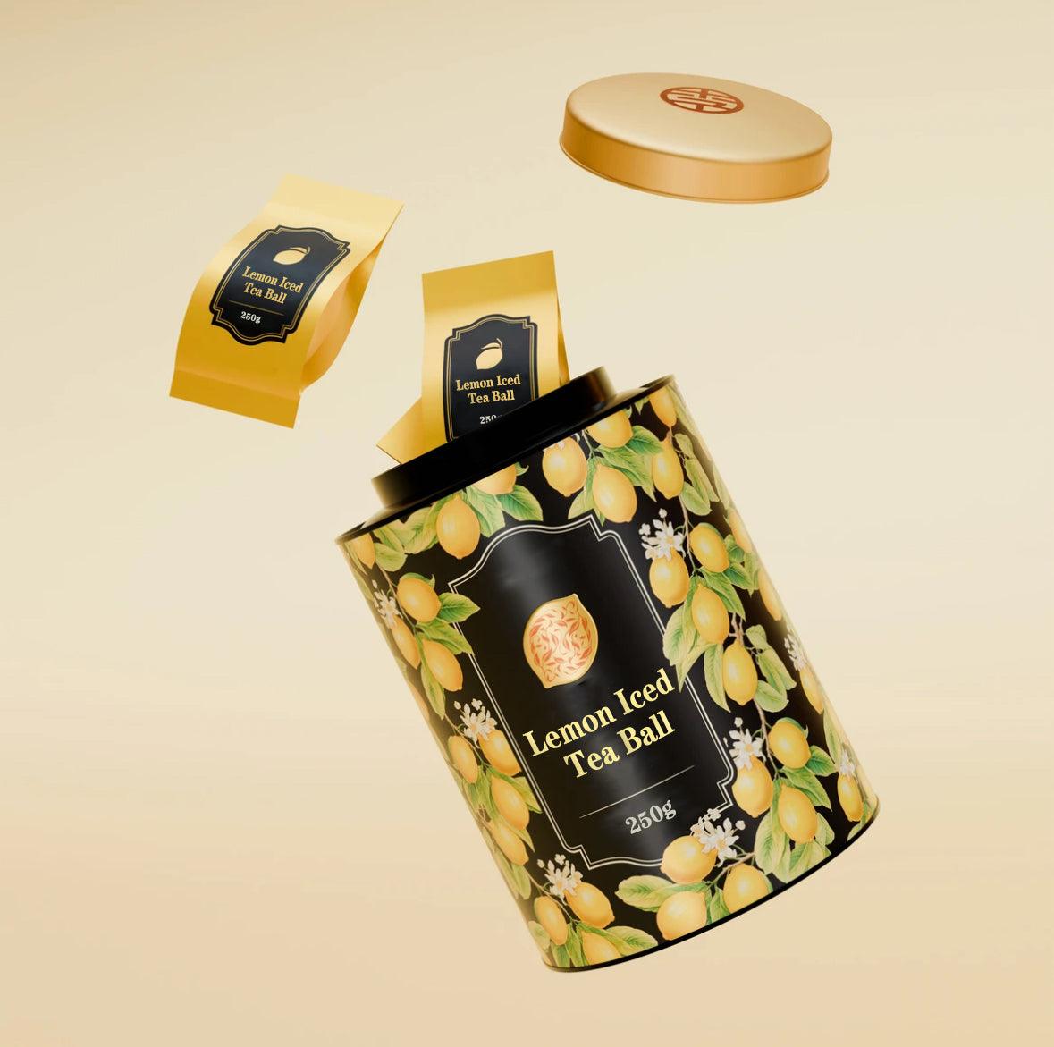 Ice Lemon Tea Ball 250g High Quality Black Tea One Tea Ball Can Make 200oz Ice Lemon Tea - Image 2