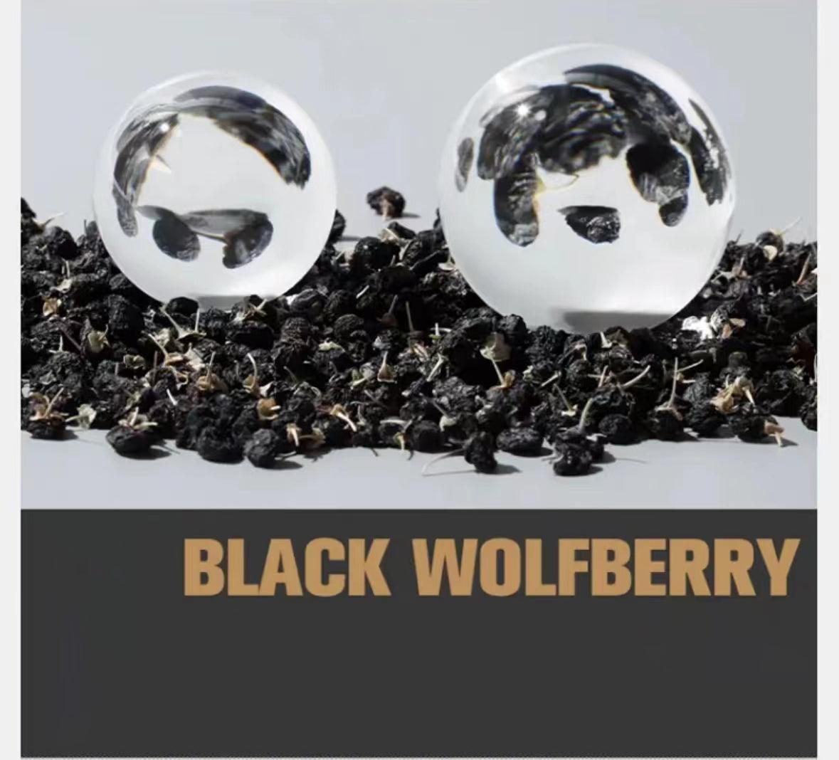Nine Black Tea 100g(10pack*10g)With Mulberry ,Black Sesame ,Black Goji Berry Black Beans - Image 7