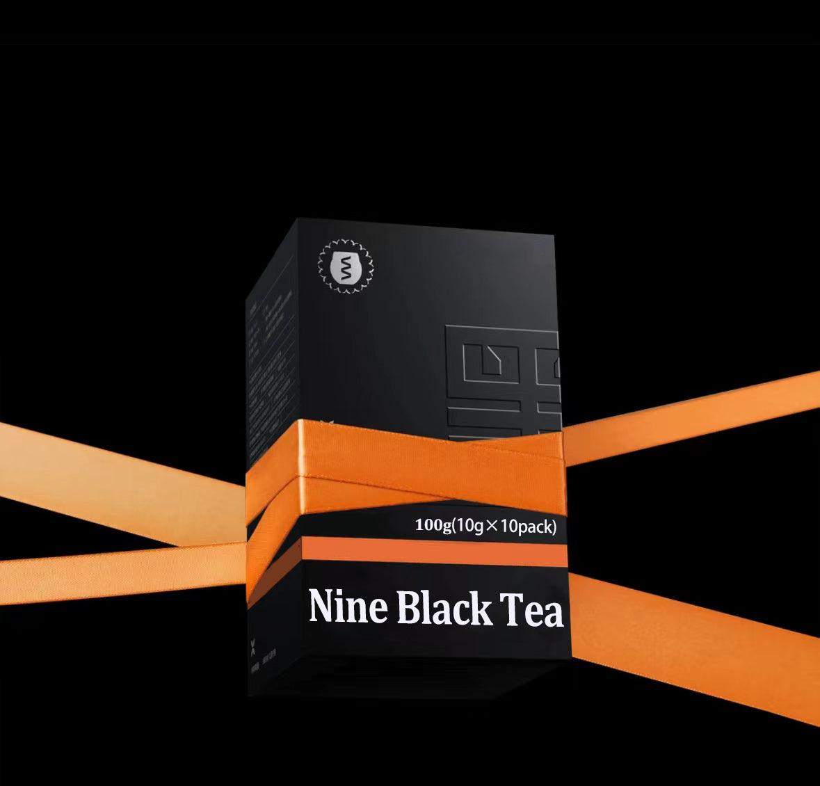 Nine Black Tea 100g(10pack*10g)With Mulberry ,Black Sesame ,Black Goji Berry Black Beans - Image 8