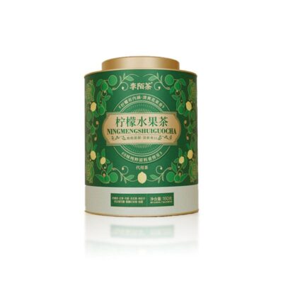 Lemon Fruity Tea Ball With RichAroma And Lemon 100g/tin One Tea BallCan Make 202oz Of Tea With LemonRed Dates,Bamboo Cane, FlG,