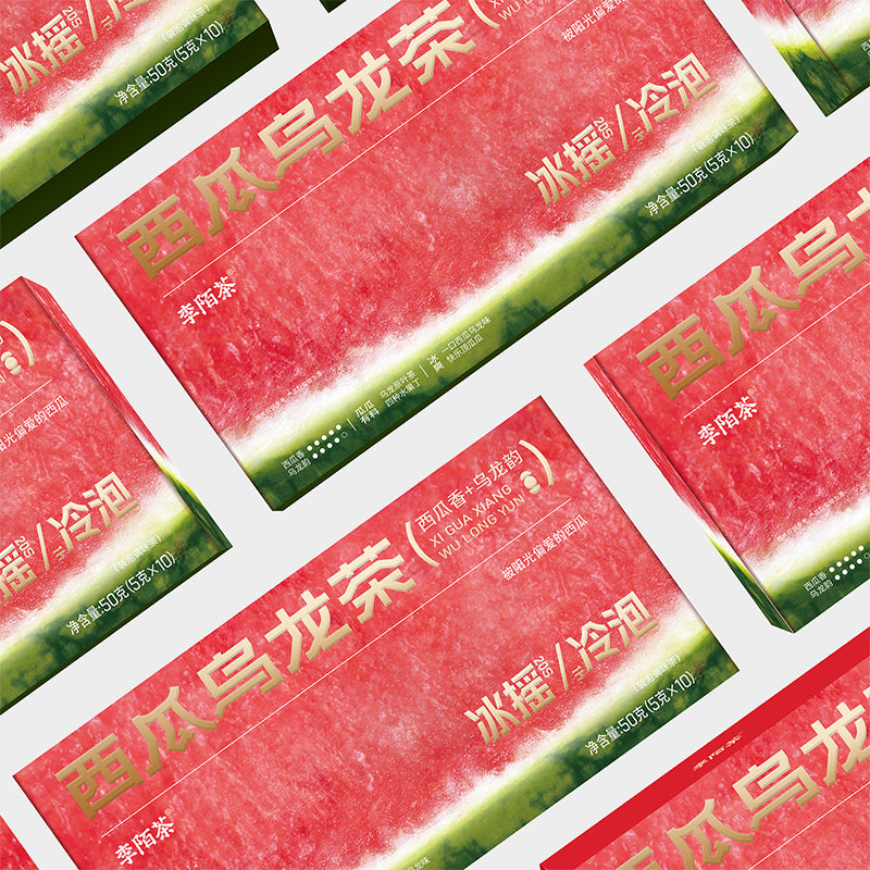 Watermelon Oolong Tea With Watermelon Dragon Fruit Apple Strawberry Real Fruit inside Beverage - Image 3