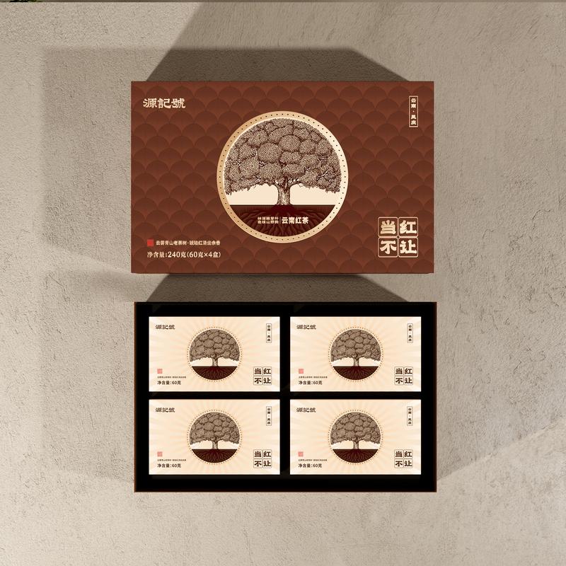 Unstoppable 100 Years Black Tea Yunnan BlackTea 240g(60g×4)Lapsang Souchong - Image 2