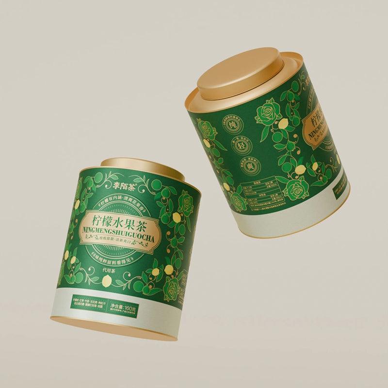 Lemon Fruity Tea Ball With RichAroma And Lemon 100g/tin One Tea BallCan Make 202oz Of Tea With LemonRed Dates,Bamboo Cane, FlG, - Image 4
