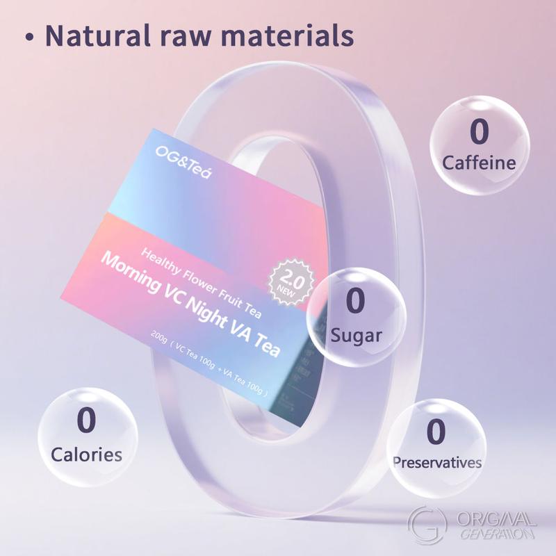 Day & Night Tea Morning VC Night VA Healthy Flower Fruit Tea - Image 3