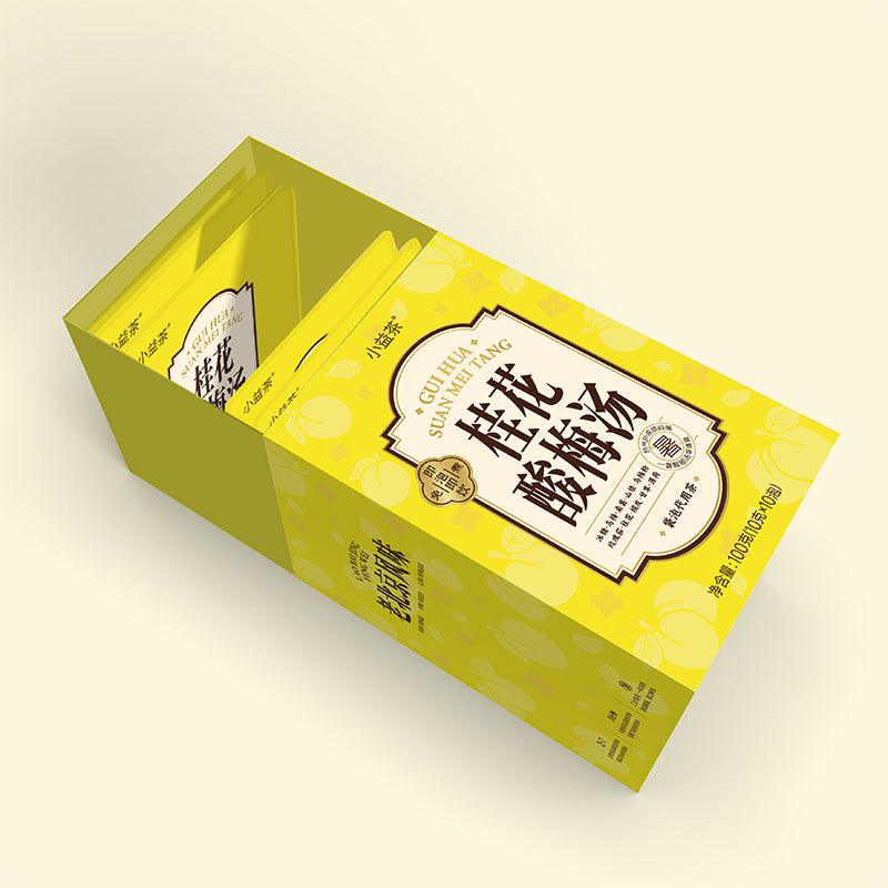 Digestion Tea Sweet And Sour Taste Of Osmanthus And Dark Plum Tea 100g 10g×10pack With Osmanthus, Dark plum, Rock sugar, Hawthorn, Mulberry - Image 2