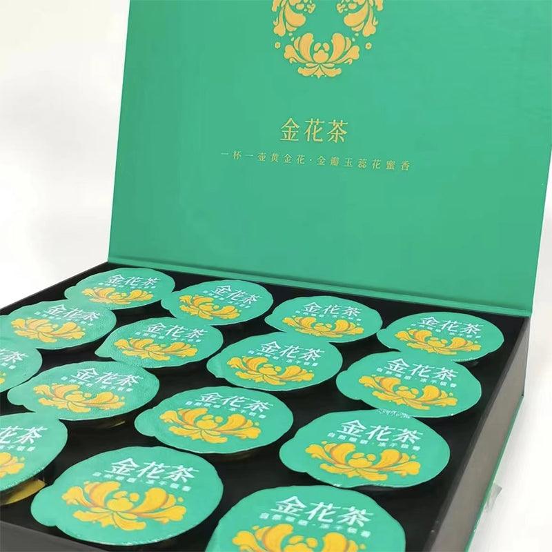 Romance Golden FlowerTea 16g(1gx16))-All-Natural Beverage fora Soothing Evening - Image 2