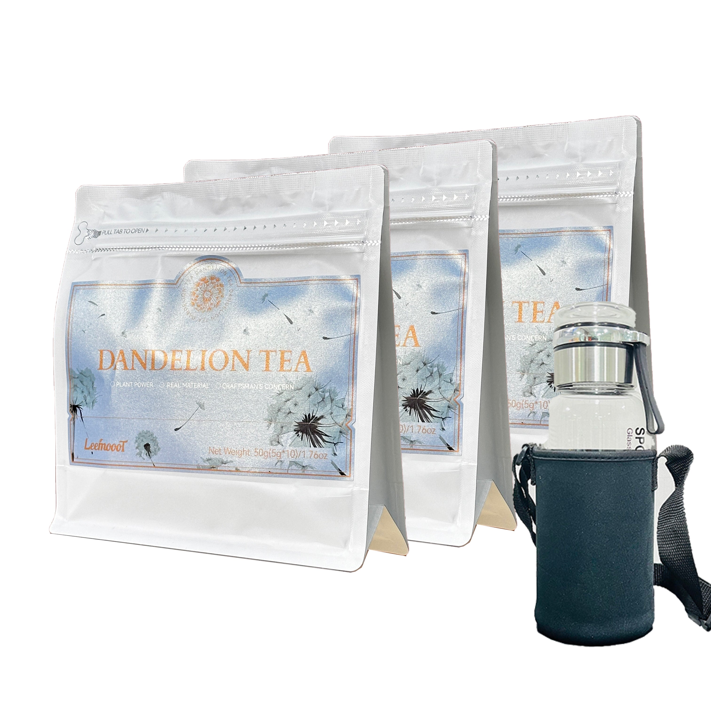 Dandelion Tea Herbal Tea with Nature’s Best Ingredients for Health and Vitality Tea Bags, 10 Count 5g/bag - Image 5
