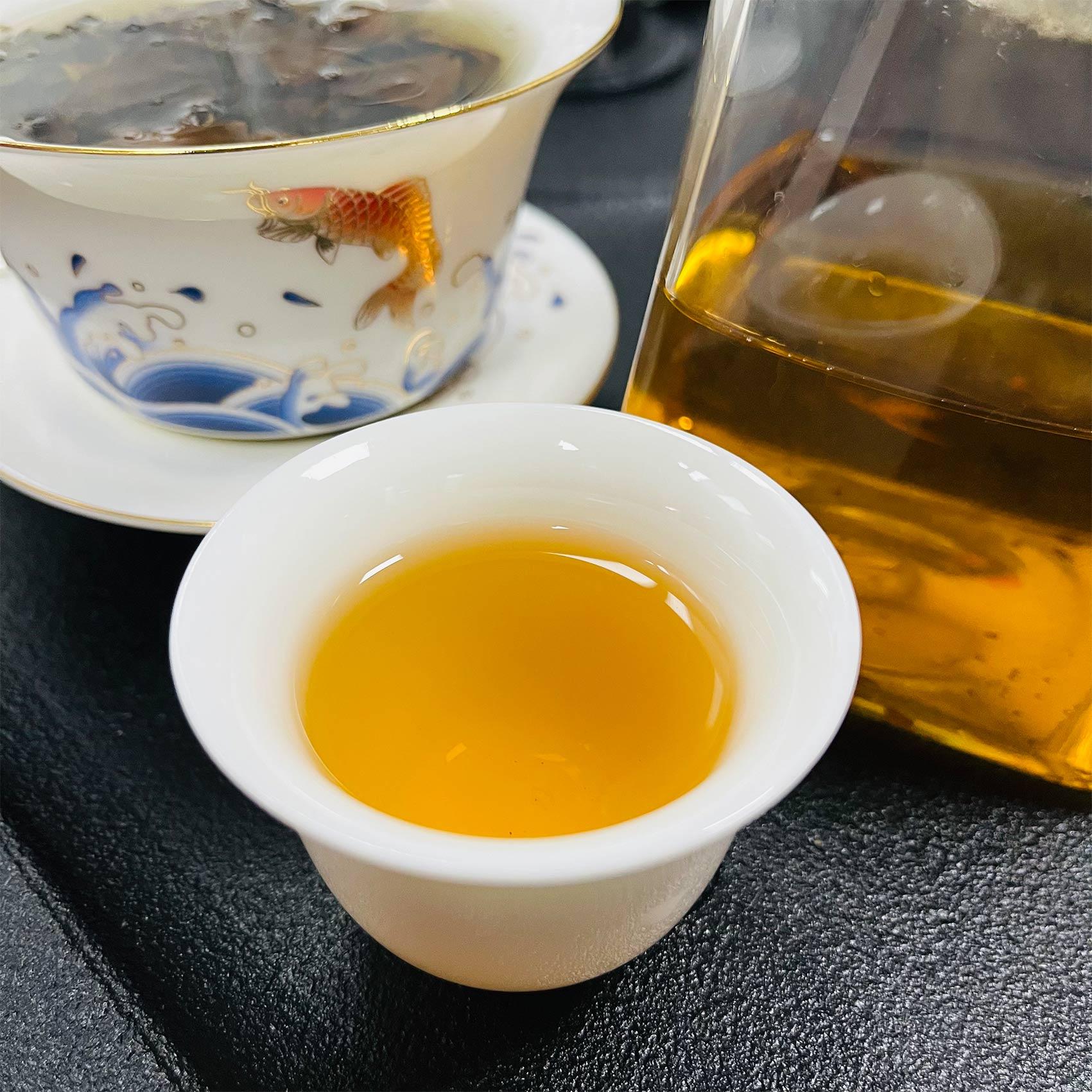 Kingdom High Quality White Tea Set2016 With Old White Tea AndTangerine White Tea 400g(5gx80pcs) - Image 6