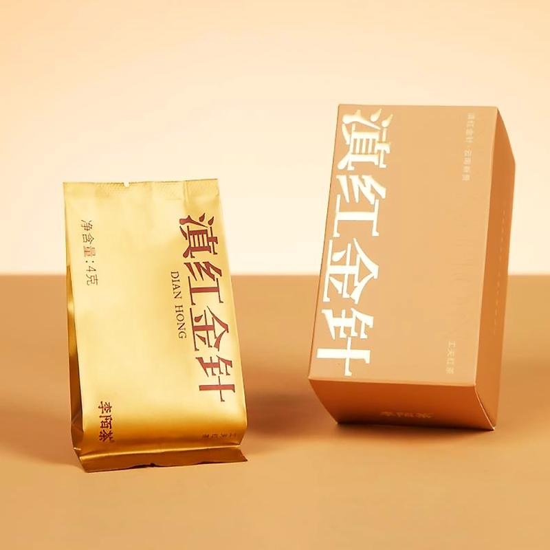 S Class Limited Edition Special Grade Golden Needle 128g 32packs Yun Nan Black Tea Sweet Potato And Honey Taste - Image 4