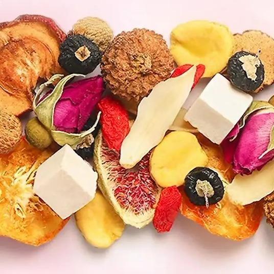 BOGO Beauty Tea Morning VC Night VA Tea 2 Cartons（10pcs VC Tea 10pcs VA Tea,20pcs in total)Prickly Pear, Lemon, Kumquat,Rose,Monkfruit,Hawthorn, Red Date,Pear Cubes;（Mulberry, Black Wolfberry, Poria Coco With Forest Thermos
