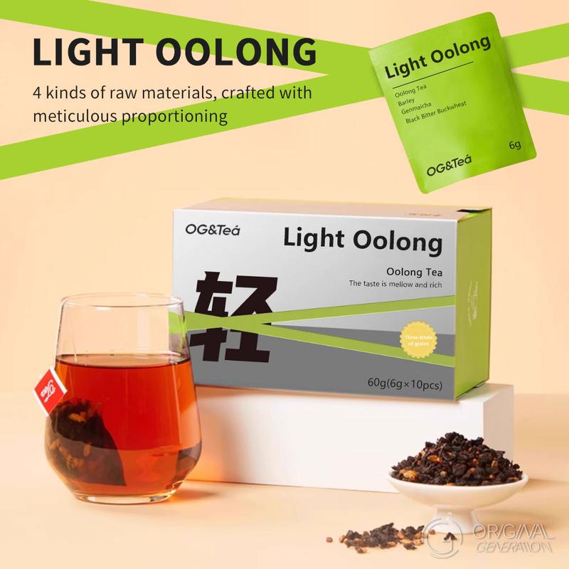 Light Oolong Tea With Roasted Barley Tea 50g(5g×10pcs) - Image 2