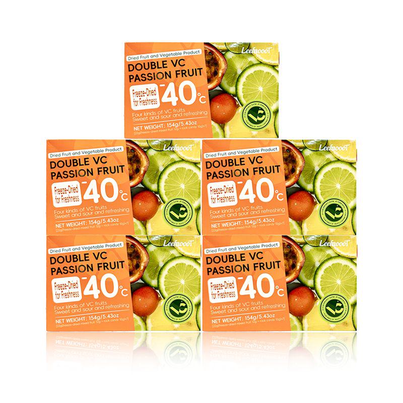 Double Lemon Passion Fruit Tea Freeze-dried Passion Fruit and Lemon With Individually Packaged Rock Candy - Image 18